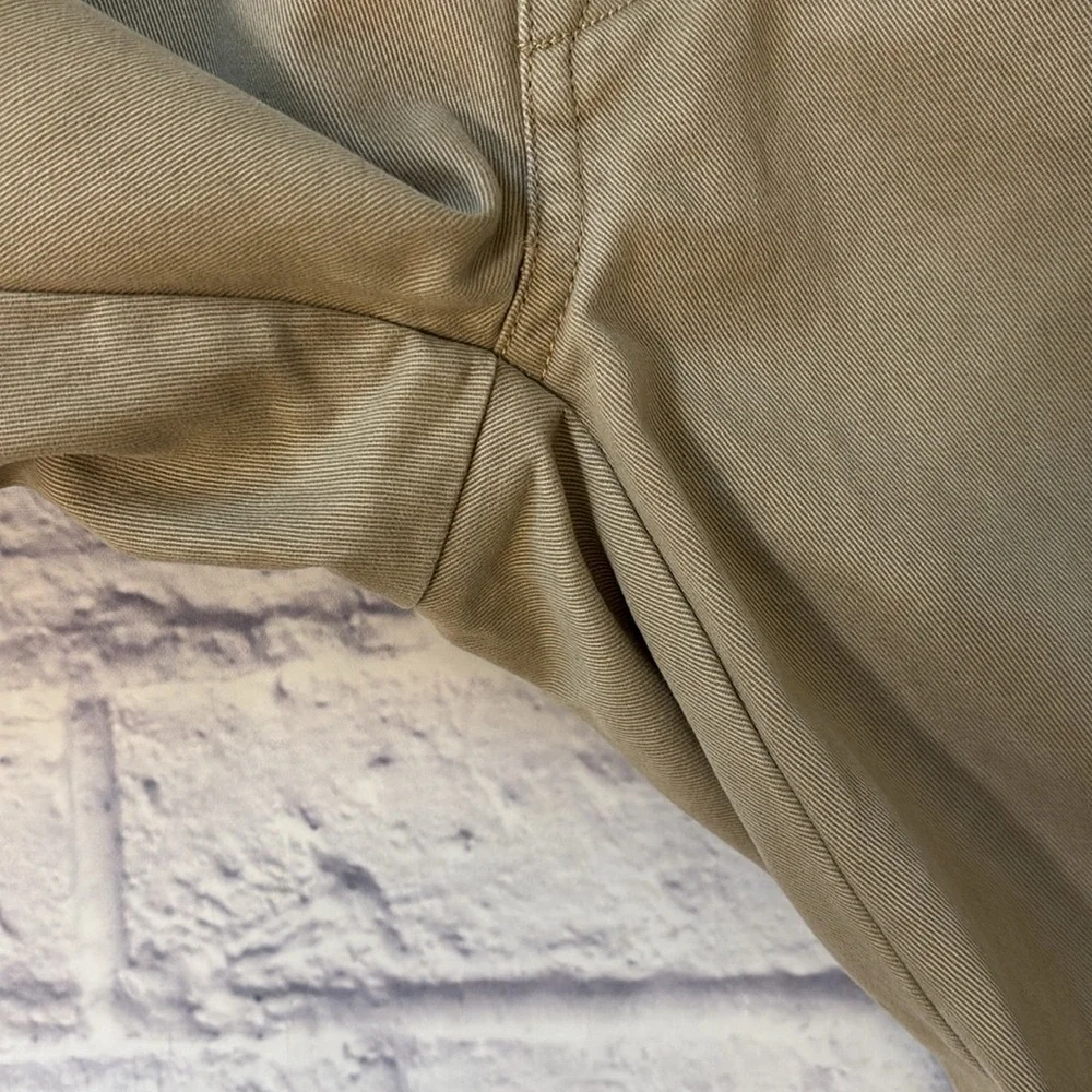 Polo Ralph Lauren Classic Fit Khaki Pants Plain Front Straight Leg Men’s 31 X 30
